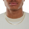 Thumbnail Image 4 of 080 Gauge Valentino Chain Necklace in 10K Hollow Gold - 20"