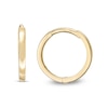 Thumbnail Image 1 of Child's Huggie Hoop Earrings in 14K Gold