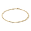 Thumbnail Image 0 of Made in Italy 100 Gauge Cuban Curb Chain Bracelet in 10K Semi-Solid Gold - 8.5"