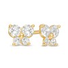Thumbnail Image 1 of Child's Cubic Zirconia Butterfly Stud Earrings in 10K Gold