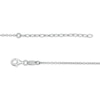 Heart Station Dangle Necklace in Sterling Silver - 17.75"