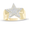 Thumbnail Image 0 of 1/10 CT. T.W. Diamond Star Ring in 10K Gold