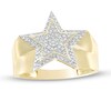 Thumbnail Image 0 of 1/10 CT. T.W. Diamond Star Ring in 10K Gold