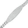 Cubic Zirconia Bracelet in Sterling Silver - 7.25"