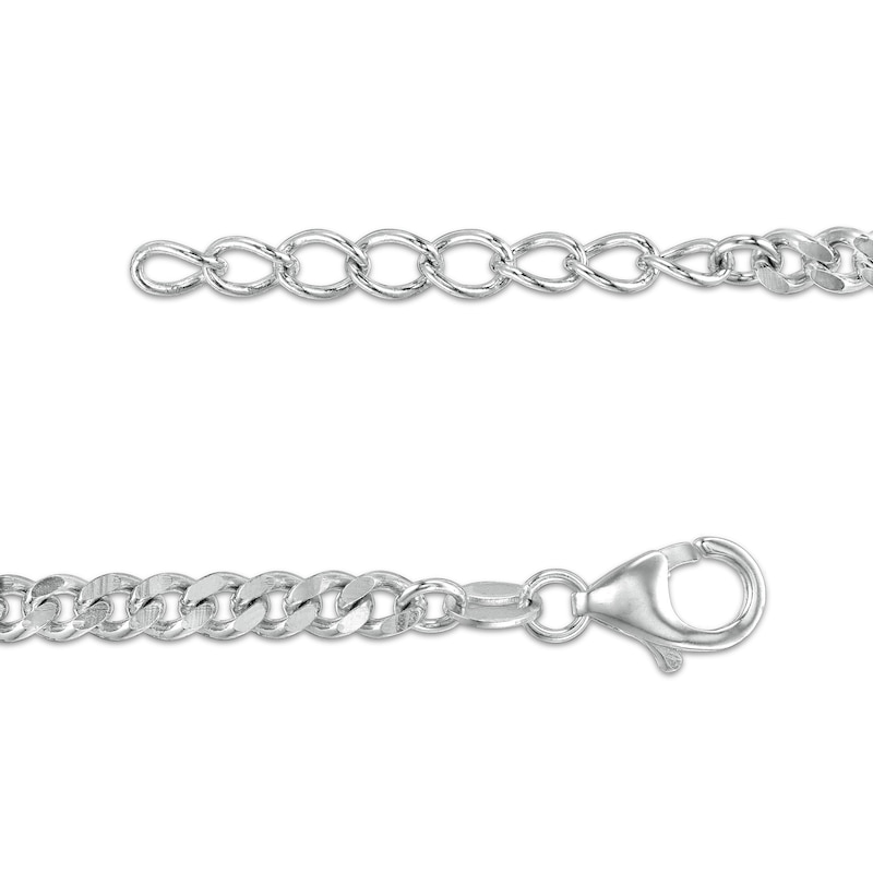 Cubic Zirconia Bracelet in Sterling Silver - 7.25"