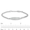 Cubic Zirconia Bracelet in Sterling Silver - 7.25"