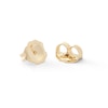 Thumbnail Image 1 of 1/10 CT. T.W. Composite Cushion Diamond Stud Earrings in 10K Gold