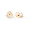 Thumbnail Image 2 of 1/10 CT. T.W. Composite Diamond Circle Stud Earrings in 10K Gold