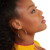 Thumbnail Image 4 of 1/10 CT. T.W. Composite Diamond Circle Stud Earrings in 10K Gold