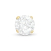 Thumbnail Image 0 of Single 1/4 CT. Diamond Solitaire Stud Earring in 10K Gold
