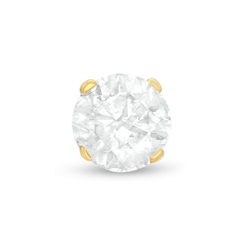 10K Gold 1/ CT. T.W. Diamond Solitaire Single Stud