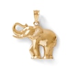 Thumbnail Image 1 of Multi-Finish Elephant Necklace Charm in 10K Gold