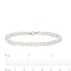 Thumbnail Image 2 of 4.5-5mm Freshwater Cultured Pearl Strand Bracelet with 10K Gold Clasp