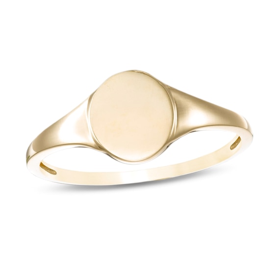 TOUS Silver Vermeil TOUS Basics oval Signet ring | Westland Mall