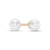 Thumbnail Image 0 of 3mm Cultured Freshwater Pearl Stud Earrings in 10K Gold