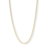 Thumbnail Image 0 of 060 Gauge Cuban Curb Chain Necklace in 10K Semi-Solid Gold - 16"