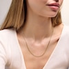 Thumbnail Image 1 of Made in Italy 080 Gauge Miami Curb Chain Necklace in 10K Semi-Solid Gold – 20"