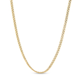 10K Hollow Gold Sedusa Curb Link Chain Made in Italy - 18"