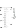Thumbnail Image 2 of Child's Cubic Zirconia Butterfly Drop Earrings in Sterling Silver