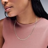 Thumbnail Image 2 of 060 Gauge Valentino Chain Necklace in 14K Hollow Gold - 20"