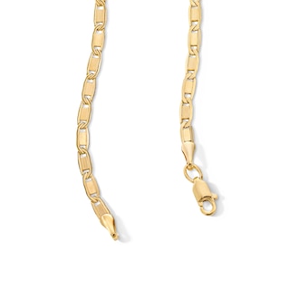 060 Gauge Valentino Chain Necklace in 14K Hollow Gold - 20"