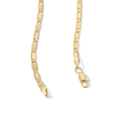 060 Gauge Valentino Chain Necklace in 14K Hollow Gold - 20"