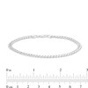 Thumbnail Image 3 of Made in Italy 120 Gauge Solid Cuban Curb Chain Bracelet in Sterling Silver – 7.5"