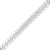 Thumbnail Image 1 of Sterling Silver Cuban Curb Chain Bracelet Made in Italy - 8.5"