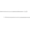 Thumbnail Image 1 of Made in Italy 100 Gauge Solid Curb Chain Necklace in Sterling Silver – 20"