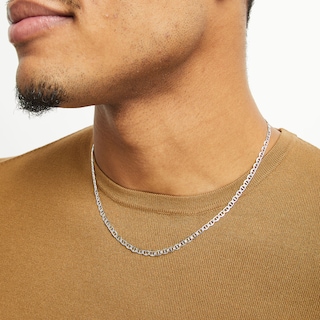 Sterling Silver Mariner Chain Made in Italy