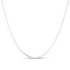 Thumbnail Image 1 of Made in Italy 030 Gauge Solid Herringbone Chain Necklace in Sterling Silver – 22"