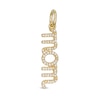 Thumbnail Image 0 of 10K Solid Gold Diamond Mom Charm