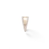 Thumbnail Image 7 of 1/15 CT. T.W. Diamond Double Row Cartilage Cuff Earring in 14K Semi-Solid Gold