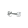 Thumbnail Image 0 of 018 Gauge 3mm Cubic Zirconia Solitaire Cartilage Barbell in 14K White Gold