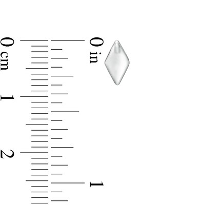 Mini Geometric Stud Earrings in Sterling Silver