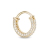 Thumbnail Image 0 of 10K Gold CZ Outer Edge Hoop - 16G