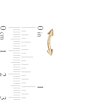 Thumbnail Image 2 of 016 Gauge Spiked Ends Curved Barbell in 10K Gold