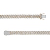 2-1/2 CT. T.W. Diamond Semi-Solid Cuban Curb Chain Necklace in 10K Gold - 22"
