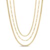 The Essentials Chain Set in 10K Gold