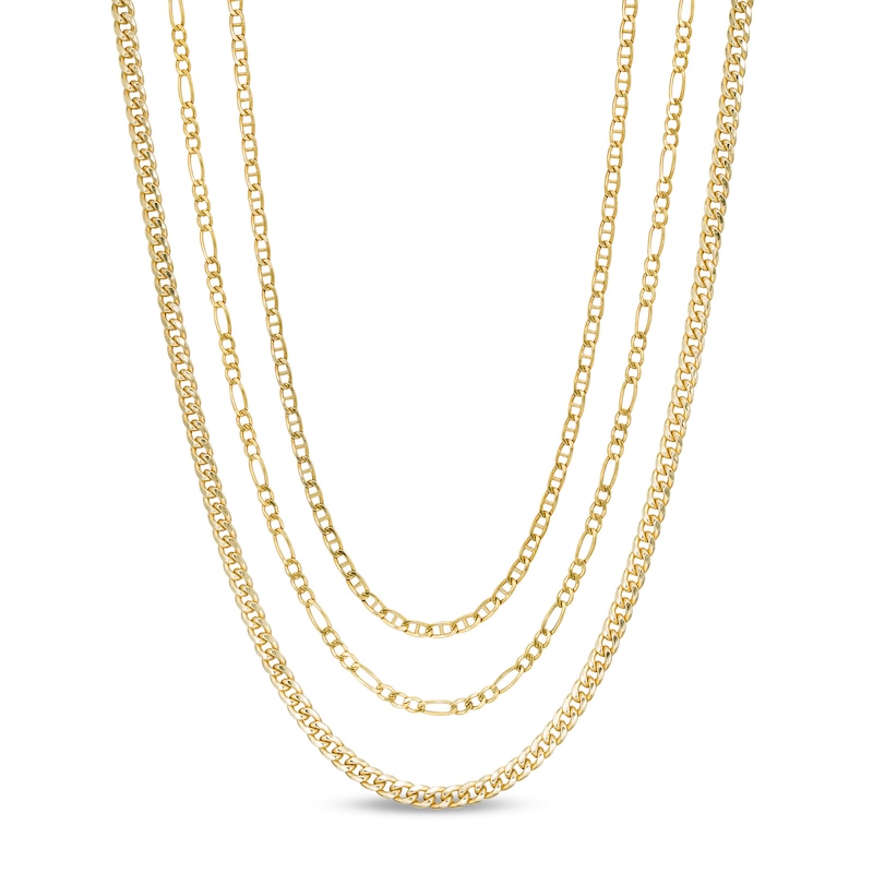 Main Image 1 of The Essentials Chain Set in 10K Gold