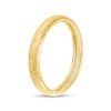 Made in Italy 3mm Shimmer Band in 10K Gold - Size 7
