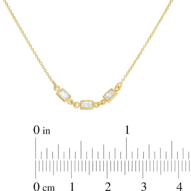 Main Image 2 of 10K Solid Gold Rolo Chain Choker Made in Italy - 16"