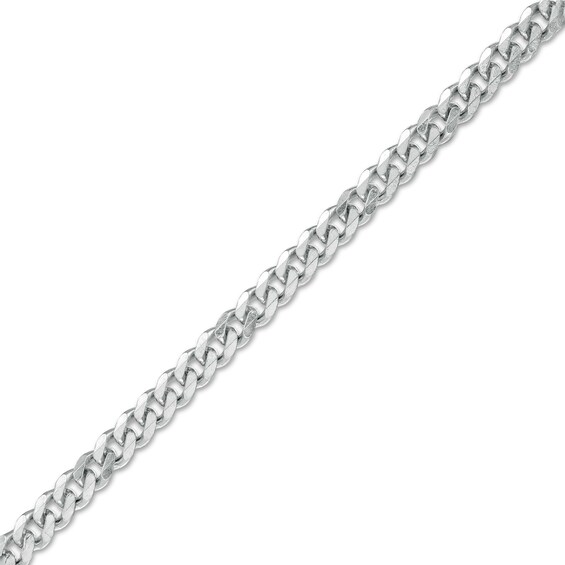 Made in Italy 080 Gauge Solid Cuban Curb Chain Necklace in Sterling Silver - 20"