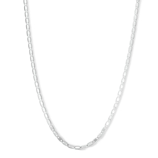 Sterling Silver Valentino Chain Made in Italy - 22"