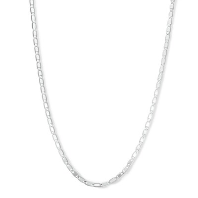 Sterling Silver Valentino Chain Made in Italy - 22"