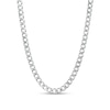 Thumbnail Image 1 of Sterling Silver Curb Chain Made in Italy – 20"