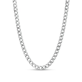 Sterling Silver Curb Chain Made in Italy – 20"