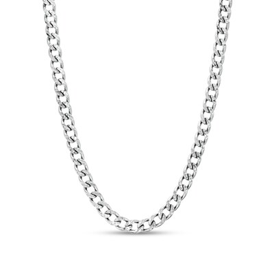Sterling Silver Curb Chain Made in Italy – 20"