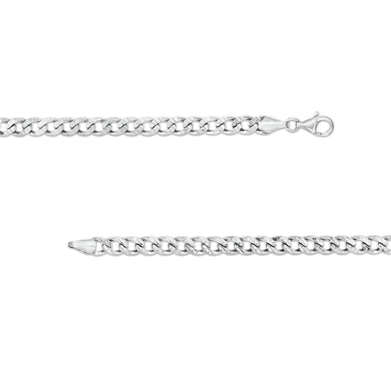 Sterling Silver Curb Chain Made in Italy – 20"