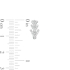 Thumbnail Image 2 of Cubic Zirconia Graduated "V" Trio Huggie Hoop Earrings in Sterling Silver